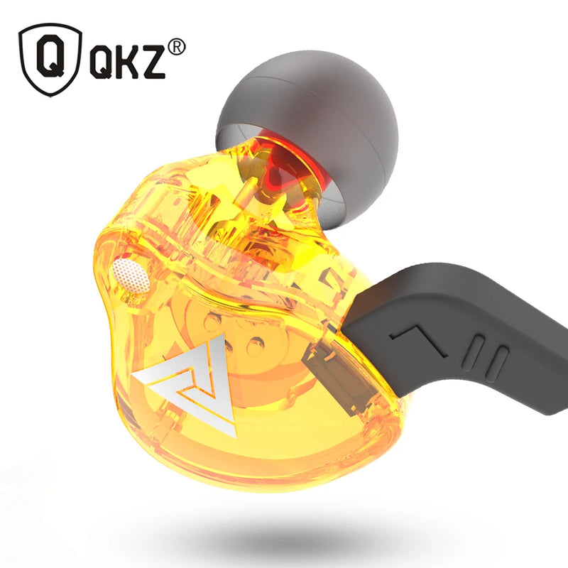 Qkz ak6 atr hd9 driver de cobre alta fidelidade, fones ouvido para referência, retorno de palco (músicos) e também para o dia-a-dia