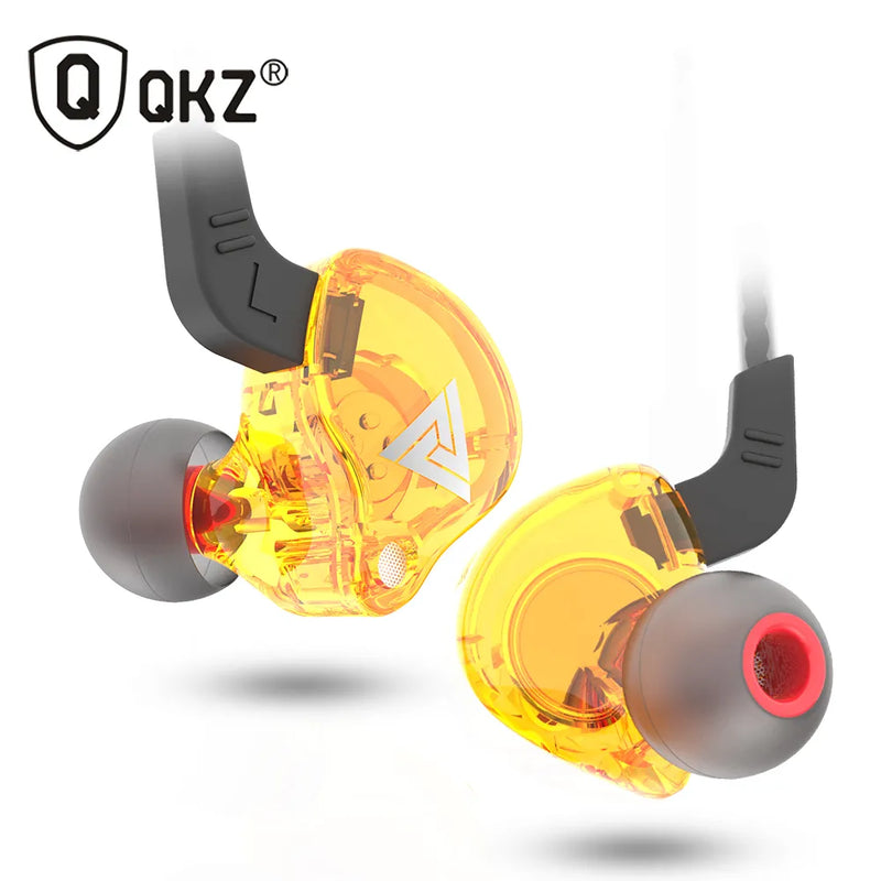 Qkz ak6 atr hd9 driver de cobre alta fidelidade, fones ouvido para referência, retorno de palco (músicos) e também para o dia-a-dia