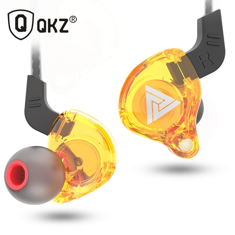 Qkz ak6 atr hd9 driver de cobre alta fidelidade, fones ouvido para referência, retorno de palco (músicos) e também para o dia-a-dia