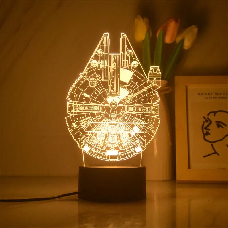 Luminária de mesa Star Wars/Disney